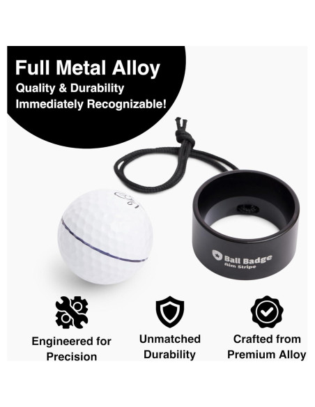 Kit Marcador de Pelota de Golf HODL 21 Aim Stripe 360