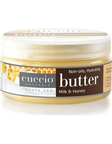 Kit de Spa Cuccio 4 Piezas Leche y Miel Hidratante