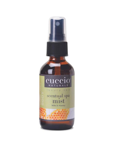 Kit de Spa Cuccio 4 Piezas Leche y Miel Hidratante