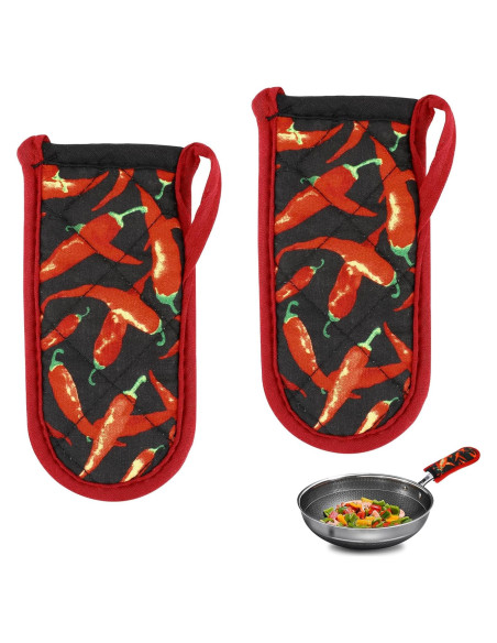 2 Fundas para Mangos de Sartenes Mozeat Lens Resistentes al Calor 2 Fundas para Mangos de Sartenes Mozeat Lens Resistentes al Calor