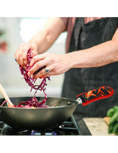 2 Fundas para Mangos de Sartenes Mozeat Lens Resistentes al Calor