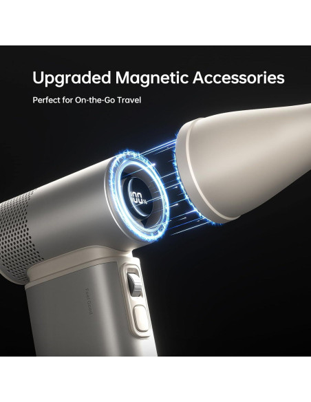 Ventilador Portátil JISULIFE Ultra2 9000mAh 100 Velocidades