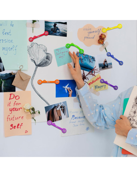 Clips Magnéticos para Cables SUNFICON 7 Piezas Silicona