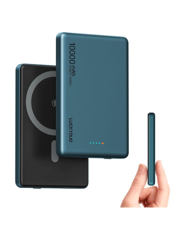Cargador Portátil Magnético LUCKYDUO 10000mAh Inalámbrico 20W