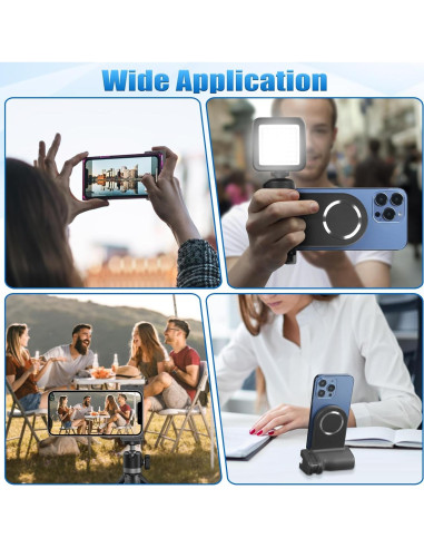 Soporte de Cámara Magnético Bluetooth YW-85A para Smartphone