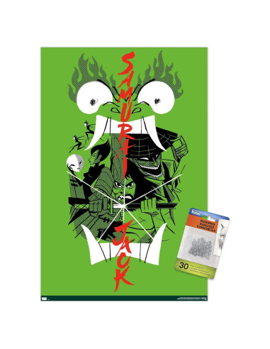 Póster de Pared Samurai Jack Trends International 37.4x56.8cm