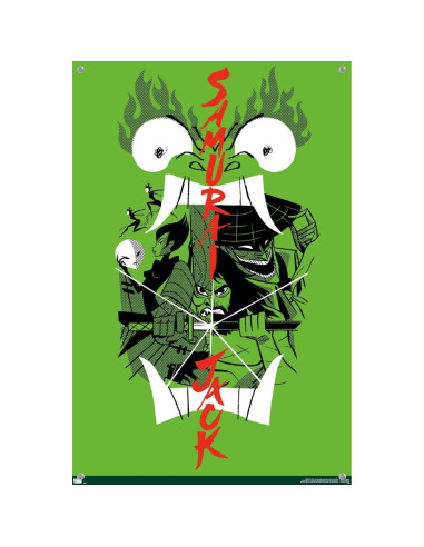 Póster de Pared Samurai Jack Trends International 37.4x56.8cm