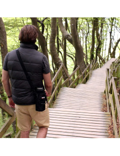 Soporte para Botellas de Agua 40 oz Wild Wolf Outfitters Negro 2