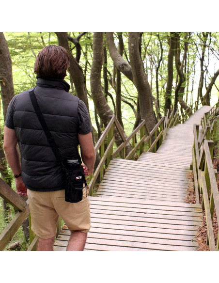 Soporte para Botellas de Agua 40 oz Wild Wolf Outfitters Negro