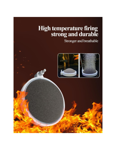 Piedra de Aire para Acuario UPETTOOLS 5 cm Difusor de Oxígeno