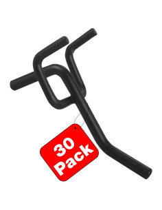 Ganchos de Metal para Tablero Perforado G.CORE - 30pcs 5.08cm