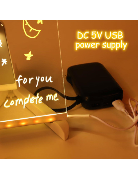 Tablero de Dibujo LED AIERSA 15x15 cm Multicolor Acrílico Tablero de Dibujo LED AIERSA 15x15 cm Multicolor Acrílico