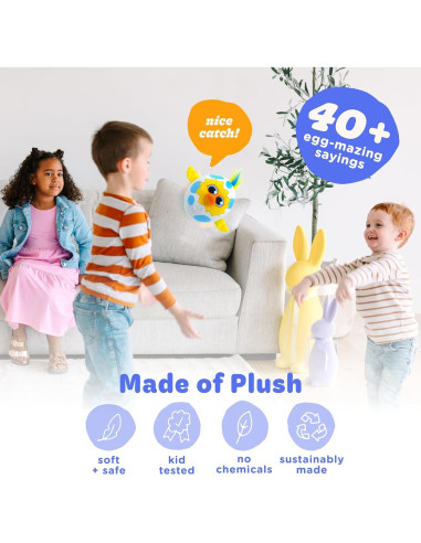 Juego Activo Lanzamiento de Huevos Move2Play EGG101 - Diversión para Niños 3 a 8 Años