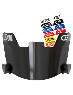 Visera de Fútbol LeCool JP para Casco Juvenil - Anti-Niebla