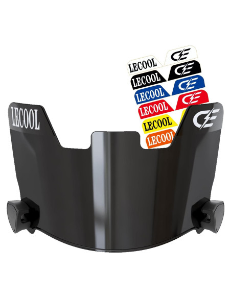 Visera de Fútbol LeCool JP para Casco Juvenil - Anti-Niebla