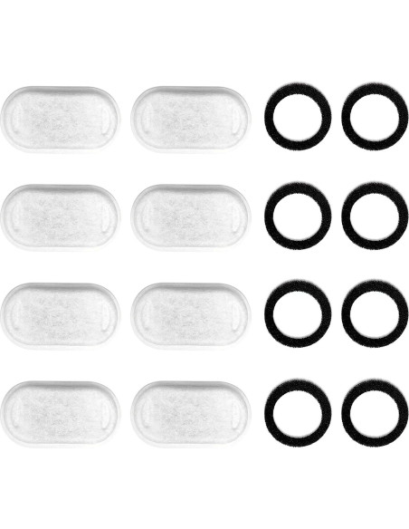 Filtros de Reemplazo para Fuente de Agua VinDox 8+8 para Gatos