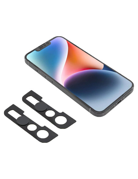 Cubierta de cámara frontal EYSOFT para iPhone 14/13 - Negro