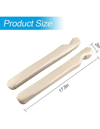 Relleno de Espacio entre Asientos Mandark 2PCS Beige