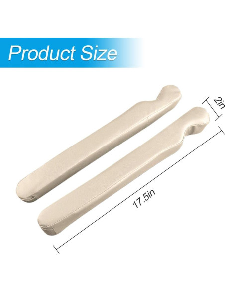 Relleno de Espacio entre Asientos Mandark 2PCS Beige