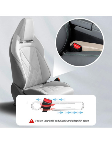 Relleno de Espacio entre Asientos Mandark 2PCS Beige