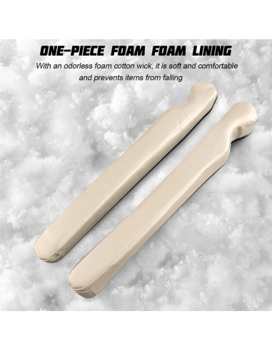 Relleno de Espacio entre Asientos Mandark 2PCS Beige