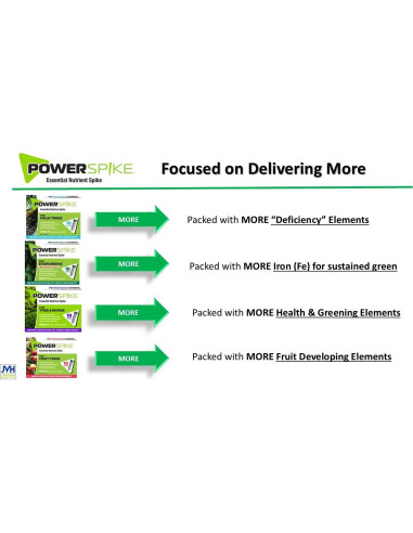 Pico de Poder Nutriente para Siempreverdes - 10 Picos 1.45 kg