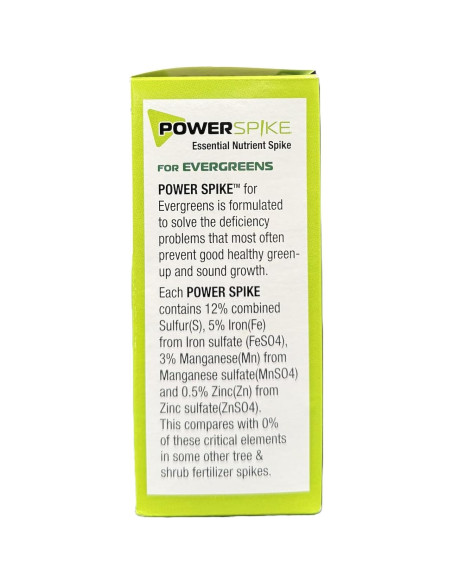 Pico de Poder Nutriente para Siempreverdes - 10 Picos 1.45 kg