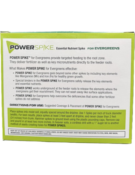 Pico de Poder Nutriente para Siempreverdes - 10 Picos 1.45 kg