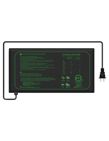 Almohadilla Térmica 21W Honghu para Plántulas 25.4x52.7cm