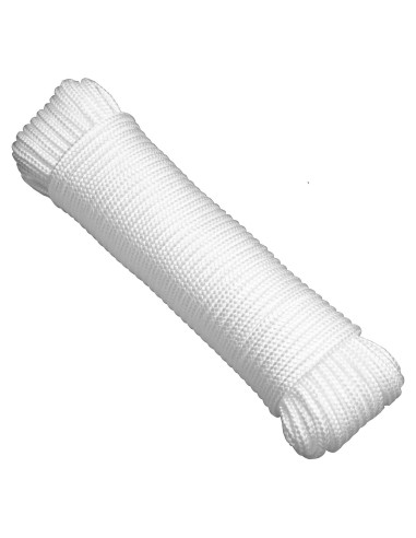 Cuerda Resistente Gardzen 21.3m Polipropileno Blanco