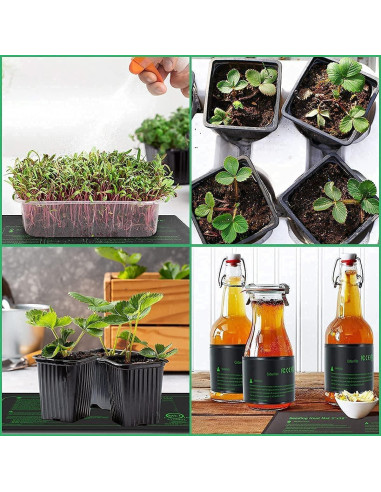 Almohadilla Térmica 21W Honghu para Plántulas 25.4x52.7cm