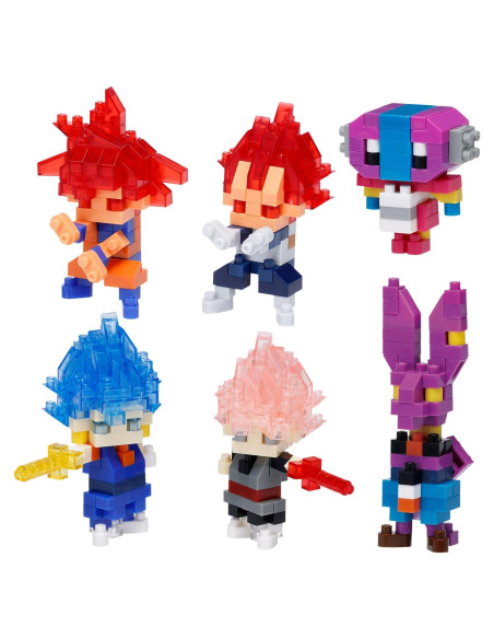 Nanoblock Dragon Ball Super 1 - Kit de Construcción 6 Figuras
