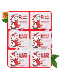 Paquete de 6 Jabones Corporales DPP - Leche de Cabra 600g