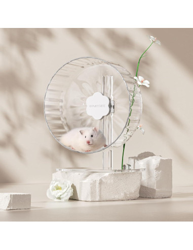 Rueda de Ejercicio para Hámster BUCATSTATE 20.8 cm Silenciosa