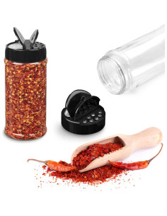 Tarros de Especias de Plástico RoyalHouse 6 Piezas 0.45L 2