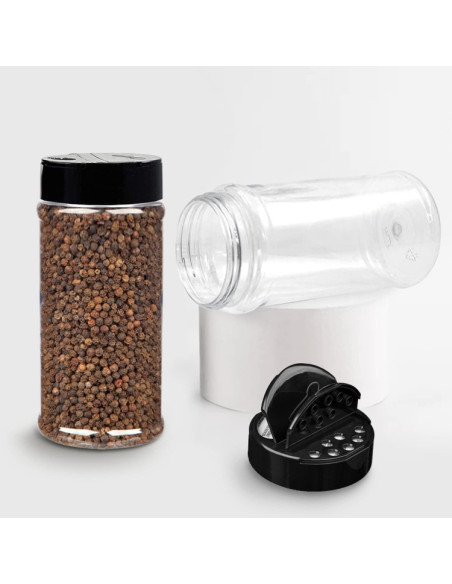 Tarros de Especias de Plástico RoyalHouse 6 Piezas 0.45L