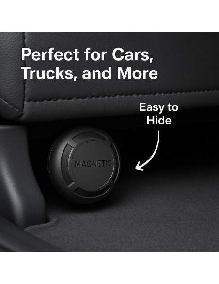 Rastreador GPS Oculto Magnético NOVZIX iOS 2025 - 1 Año Batería