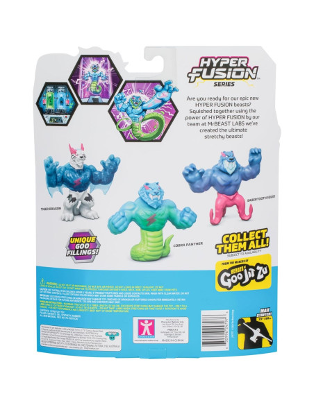 Figura Elástica Cobra Panther Hyper Fusion 12.7 cm MrBeast Lab