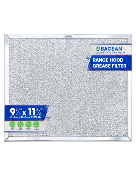 Filtro de Campana Bagean 25.1x29.5 cm Aluminio 97007894