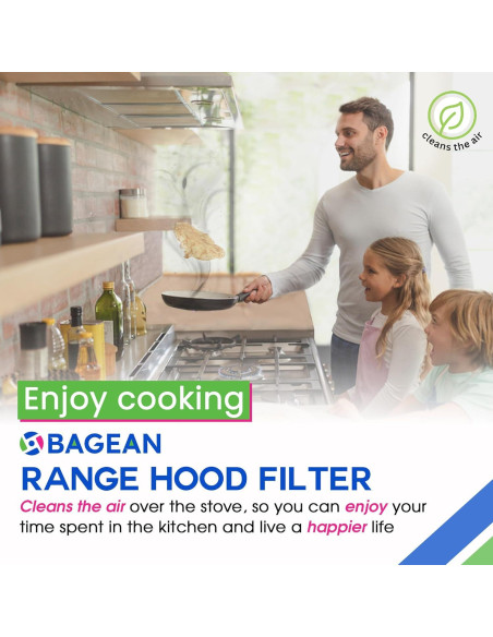 Filtro de Campana Bagean 25.1x29.5 cm Aluminio 97007894