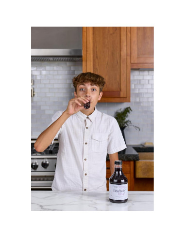 Jarabe de Saúco Orgánico Elderberry Queen 340g - Soporte Inmunológico
