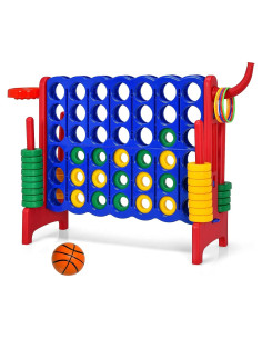 Juego Gigante 4 en Fila Costzon para Niños y Adultos - 48 Piezas