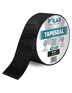 Cinta Selladora Impermeable Polar TapeSeal 5 cm x 1.52 m Negra