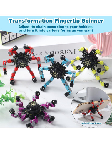 Paquete de 12 Juguetes Sensoriales Antiestrés Zhanmai 12 cm