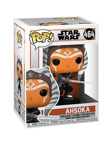 Figura de Vinilo Ahsoka Tano Funko Pop! 9.5 cm con Caja Protectora