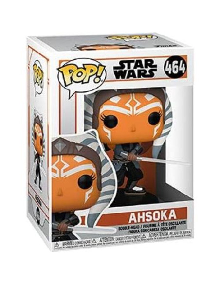 Figura de Vinilo Ahsoka Tano Funko Pop! 9.5 cm con Caja Protectora