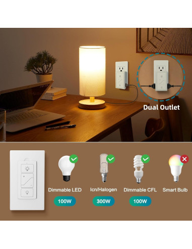 Atenuador de Luz Inteligente Sunmerit con Control Remoto