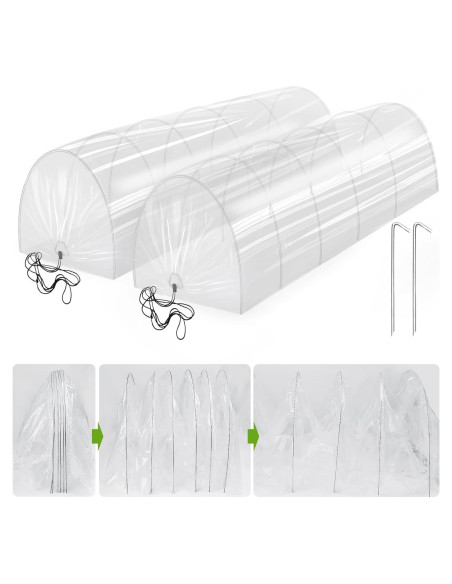 Invernadero Mini 2 en 1 Warmfarm GT-121301 58x299 cm