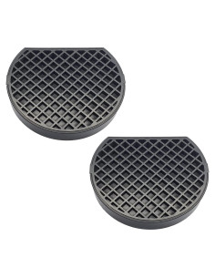 Bandeja de Goteo de Café Genérico 10 cm Plástico Negro