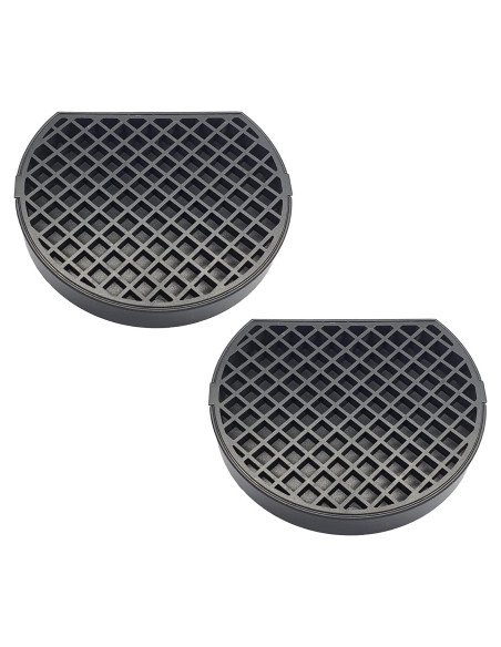 Bandeja de Goteo de Café Genérico 10 cm Plástico Negro